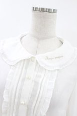 画像3: Ank Rouge / 襟刺繍ブラウス M 白 H-26-07-10-1060-CA-BL-NS-ZH (3)