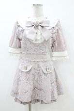 画像1: LIZ LISA / レースセットアップ 0 ピンク H-26-07-10-1012-LO-OP-NS-ZH (1)