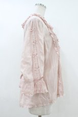 画像3: PINK HOUSE / ミニリボンいっぱいブラウス Free ピンク H-26-07-10-1014-LO-BL-NS-ZH (3)