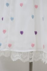 画像5: Angelic Pretty / Candy Petit Heartワンピース Free 白 H-26-07-10-1016-AP-OP-NS-ZH (5)