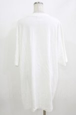 画像2: NieR Clothing / プリントCOTTON CUTSEW XXXL ホワイト H-26-07-10-008-PU-TO-KB-ZH (2)