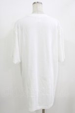 画像2: NieR Clothing / プリントCOTTON CUTSEW XL 白 H-26-07-10-011-PU-TO-KB-ZH (2)