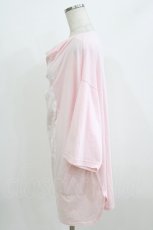 画像2: Deorart / ドレープネック5部袖Tシャツ M ピンク H-26-07-10-013-PU-TO-KB-ZH (2)