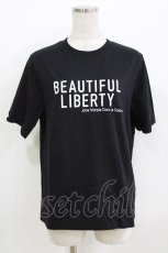画像1: Jane Marple Dans Le Salon / Theme logo T-shirt  ブラック H-26-07-10-020-JM-TO-KB-ZH (1)
