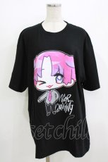 画像1: NieR Clothing / プリント半袖CUTSEW XL 黒 H-26-07-10-021-PU-TO-KB-ZH (1)