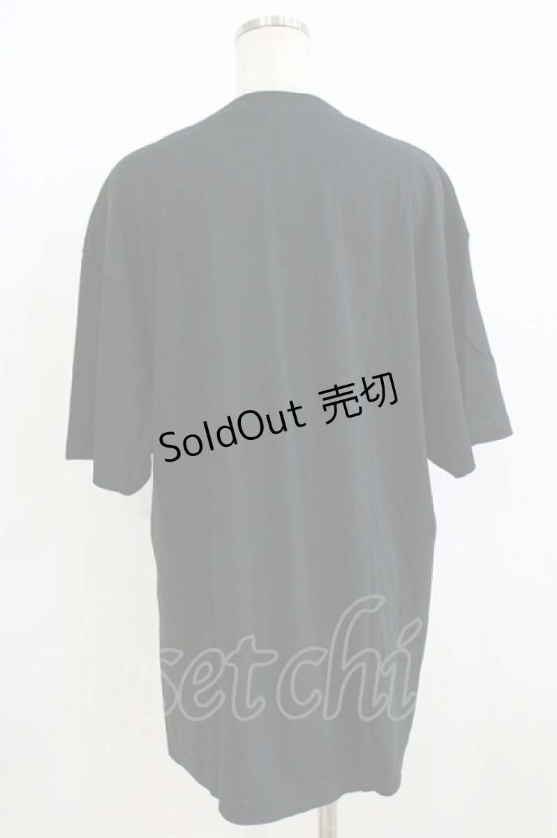 画像2: NieR Clothing / プリント半袖CUTSEW XL 黒 H-26-07-10-021-PU-TO-KB-ZH (2)