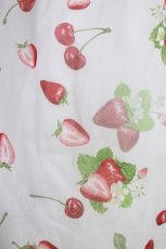 画像4: Secret Honey / いちごとさくらんぼシフォンワンピース M グレー H-26-07-11-025-CA-OP-NS-ZH (4)