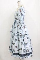 画像2: Victorian maiden / ALICE Classic レーシードールドレス Free サックス H-26-07-11-045-CL-OP-NS-ZH (2)