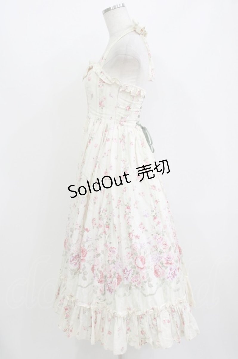 画像2: Victorian maiden / ローズガーデンロングドレス Free afternoon rose H-26-07-11-047-CL-OP-NS-ZH (2)