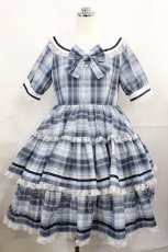 画像1: majoretty / まゆろん//セーラーワンピース L ブルー H-26-07-11-1007-GO-OP-NS-ZH (1)