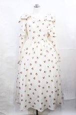 画像1: melume / maki/チェリーワンピース L オフ H-26-07-11-1012-0-OP-NS-ZH (1)