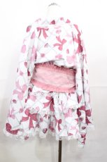 画像2: majoretty / まゆろん/浴衣セット LL 白 H-26-07-11-1014-GO-OP-NS-ZH (2)