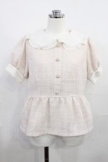 画像1: Ank Rouge / ツイード M ピンク H-26-07-11-1018-CA-TO-NS-ZH (1)