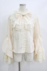 画像1: Plum Tree Design（海外ロリータブランド） / 姫袖ブラウス XXL 生成り H-26-07-11-055-PU-BL-NS-ZH (1)