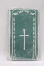 画像1: Biblio-biblia / オーバーニーソックス  オフ/グリーン H-26-07-11-069-LO-ZA-NS-ZH (1)