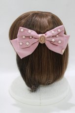 画像2: m petit by misako / AM NIPLバレッタ  ピンク H-26-07-11-086-LO-AC-NS-ZH (2)