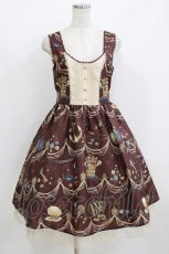 画像1: axes femme kawaii / クラシックオーシャンワンピース M ワイン H-26-07-11-007-AX-OP-NS-ZH (1)