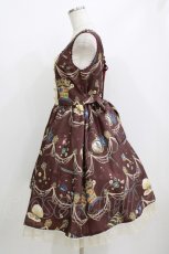 画像2: axes femme kawaii / クラシックオーシャンワンピース M ワイン H-26-07-11-007-AX-OP-NS-ZH (2)