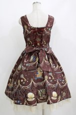 画像3: axes femme kawaii / クラシックオーシャンワンピース M ワイン H-26-07-11-007-AX-OP-NS-ZH (3)