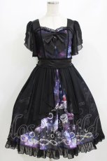 画像1: axes femme kawaii / ディープオーシャンワンピース M ブラック H-26-07-11-008-AX-OP-NS-ZH (1)