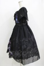 画像2: axes femme kawaii / ディープオーシャンワンピース M ブラック H-26-07-11-008-AX-OP-NS-ZH (2)