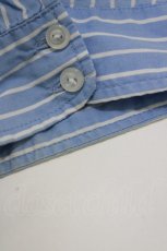 画像8: Fi.n.t / ボリューム袖マリンカラーシャツ+ウエストリボンギャザースカート Free LIGHT BLUE×WHITE H-26-07-11-012-CA-OP-NS-ZH (8)