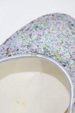 画像5: RoseMarie seoir / glitter shoes L/約24.5cm ブルー H-26-07-12-003-LO-SH-NS-ZH (5)