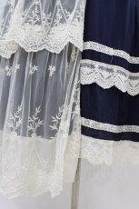 画像4: Favorite / ヨーク切替ワンピース Free ネイビー H-26-07-12-033-LO-OP-NS-ZH (4)