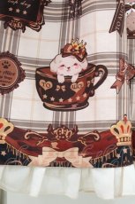 画像4: To Alice / ヨーク切替ワンピース M ベージュ/ブラウン H-26-07-12-036-LO-OP-NS-ZH (4)