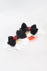 画像1: BABY,THE STARS SHINE BRIGHT / TRUMP ALICEのお袖留め  白 H-26-07-12-006-BA-ZA-NS-ZH (1)