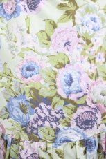 画像4: Jane Marple Dans Le Salon / Jardin Des Fleursのドレススカート  ミント H-26-07-12-1024-JM-SK-KB-ZH (4)