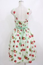 画像3: Emily Temple cute / Dear Strawberryノースリーブワンピース  ミント H-26-07-12-1025-ET-OP-KB-ZH (3)