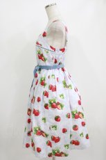 画像2: Emily Temple cute / Dear Strawberryノースリーブワンピース  ミント H-26-07-12-1026-ET-OP-KB-ZH (2)
