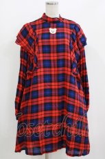画像1: Candy Stripper / GLUMLY BEAR CHECK ONE-PIECE 2(M) RED H-26-07-12-1030-PU-OP-KB-ZH (1)