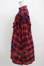 画像2: Candy Stripper / GLUMLY BEAR CHECK ONE-PIECE 2(M) RED H-26-07-12-1030-PU-OP-KB-ZH (2)