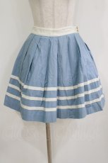 画像1: Jane Marple / グログランマリンスカート  サックス H-26-07-12-1040-JM-SK-KB-ZH (1)