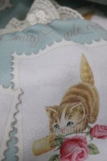 画像5: Emily Temple cute / Kitten Stamp Collectionロングワンピース  ミント H-26-07-12-1046-ET-OP-KB-ZH (5)