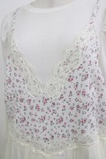 画像4: Candy Stripper / LINGERIE LAYERED DRESS 2 オフ H-26-07-12-1047-PU-OP-KB-ZH (4)