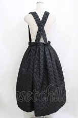 画像3: Candy Stripper / MARRY ME JUMPER SKIRT  ブラック H-26-07-12-1048-PU-OP-KB-ZH (3)