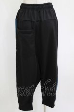 画像3: NieR Clothing / 配色切替サルエル  黒×青 H-26-07-12-1065-PU-PA-KB-ZH (3)