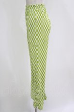 画像2: Candy Stripper / EASY FLARE CHINA PANTS  ライトグリーン H-26-07-12-1068-PU-PA-KB-ZH (2)