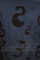 画像4: MALKOMALKA / サイドメッシュ総柄パンツ  ブルー H-26-07-12-1070-PU-PA-KB-ZH (4)