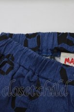 画像5: MALKOMALKA / サイドメッシュ総柄パンツ  ブルー H-26-07-12-1070-PU-PA-KB-ZH (5)