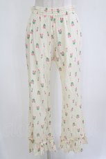 画像1: Candy Stripper / CHULIP FRILL HEM PANTS  アイボリー H-26-07-12-1075-PU-PA-KB-ZH (1)