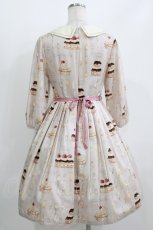 画像3: Leur Getter / Cream Choux Puff袖付ワンピース M グレー H-26-07-12-1001-LU-OP-KB-ZH (3)