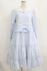 画像1: Melody BasKet / ナイチンゲールワンピース  サックス H-26-07-12-1012-LO-OP-KB-ZH (1)