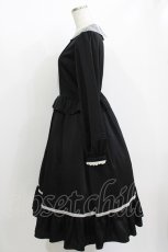 画像2: Melody BasKet / Lilibet dress M ブラック H-26-07-12-1013-LO-OP-KB-ZH (2)