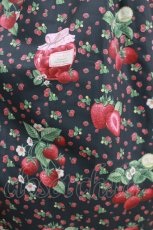 画像4: Melody BasKet / Strawberry jam丸襟ワンピース M ブラック H-26-07-12-1021-LO-OP-KB-ZH (4)