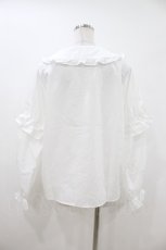 画像2: m petit by misako / AM*2WAYソデフリルBL LL 白 H-26-07-12-056-LO-BL-NS-ZH (2)