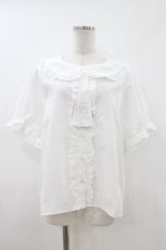 画像3: m petit by misako / AM*2WAYソデフリルBL LL 白 H-26-07-12-056-LO-BL-NS-ZH (3)